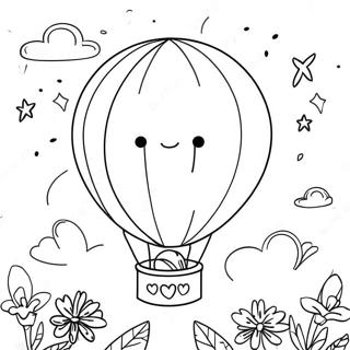 Happy Congratulations Balloon Coloring Page 20784-16888