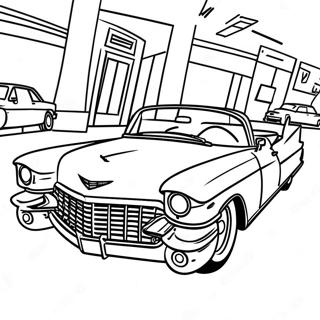 Cadillac Coloring Pages