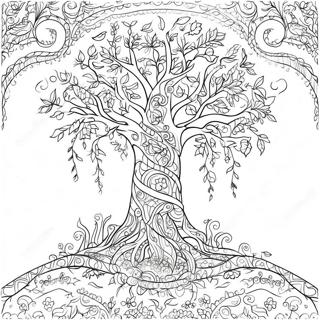 Tree Of Life Coloring Pages