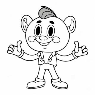 Jimmy Neutron Coloring Pages