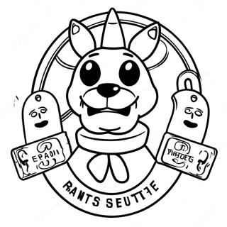 Fnaf Security Breach Coloring Pages