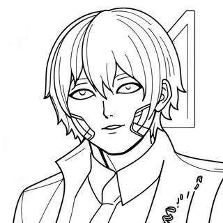 Tokyo Ghoul Coloring Page 20853-16931