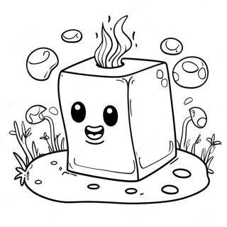 Funny Sticky Lankybox Adventure Coloring Page 20864-16943