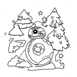 Star Wars Christmas Coloring Pages