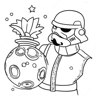 Star Wars Christmas Coloring Page 20883-16958