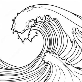 Powerful Tsunami Coloring Page 20914-16983