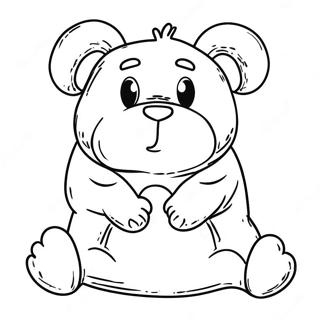 Huggy Wuggy Coloring Page 20953-17012