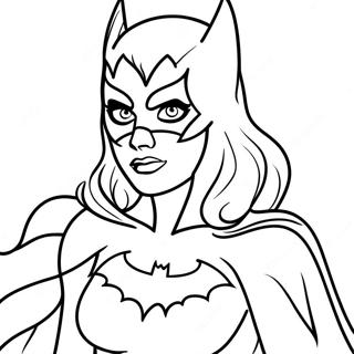 Batgirl Coloring Page 20963-17014