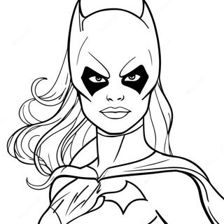 Batgirl Coloring Page 20963-17015