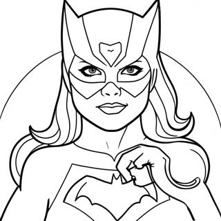 Batgirl Coloring Page 20963-17016