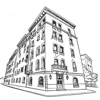 Building Coloring Pages