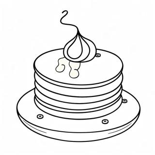 Ihop Pancakes Coloring Page 21023-17071