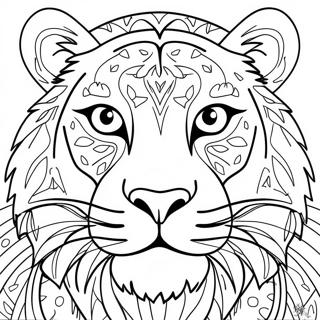 Big Cats Coloring Page 21073-17109