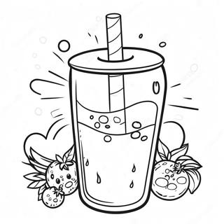 Sparkling Soda Coloring Page 21084-17118