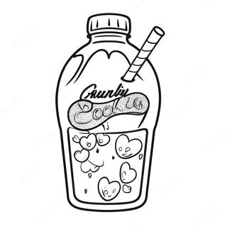 Sparkling Soda Coloring Page 21084-17119