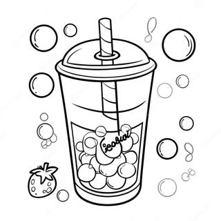 Sparkling Soda Coloring Page 21084-17120