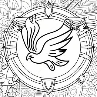 Phoenix Suns Logo Coloring Page 21113-17135