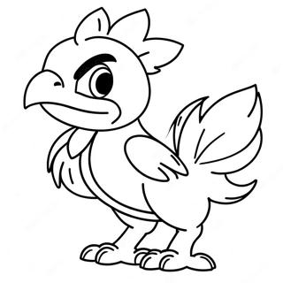 Phoenix Suns Mascot Coloring Page 21114-17137