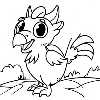 Phoenix Suns Mascot Coloring Page 21114-17138