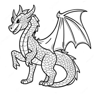 Majestic Dragon Prince Coloring Page 21134-17161