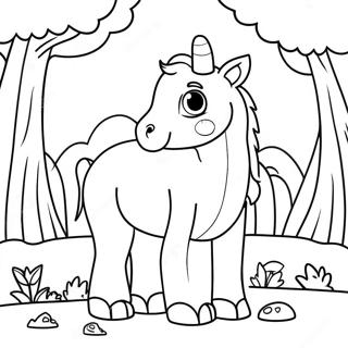 Colorful World Of Animals Coloring Page 21144-17157