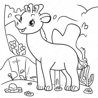 Colorful World Of Animals Coloring Page 21144-17160