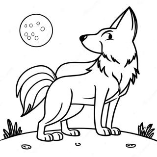 Coyote Coloring Pages