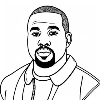 Kanye West Coloring Page 21173-17184