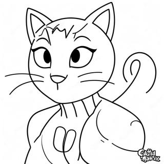 Cat Noir Coloring Pages