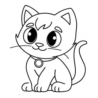 Adventurous Cat Noir Coloring Page 21184-17196