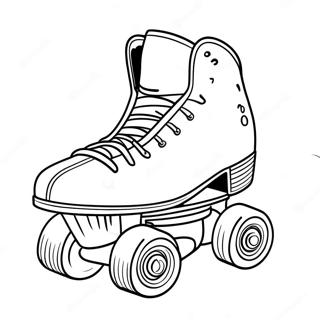 Roller Skate Coloring Pages