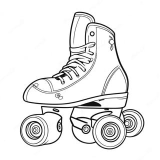 Roller Skate Coloring Page 21223-17222