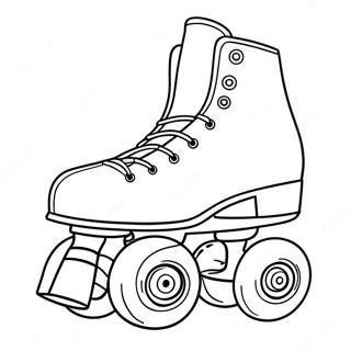 Roller Skate Coloring Page 21223-17224