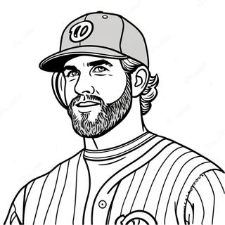 Bryce Harper Coloring Page 21233-17232