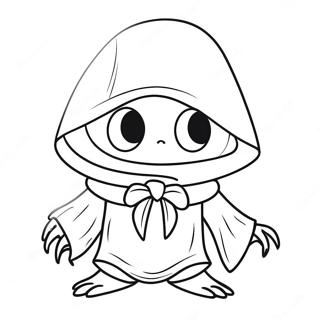 Creepy Little Nightmares Monster Coloring Page 21284-17276