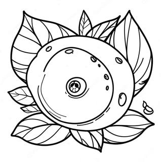 Blueberry Coloring Page 21293-17278