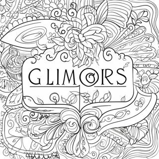 Gilmore Girls Logo Coloring Page 21313-17295