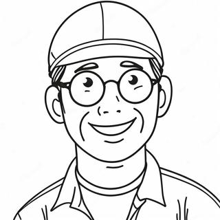 Wally Darling Coloring Pages