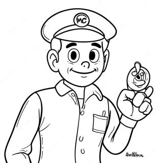 Wally Darling Coloring Page 21323-17302