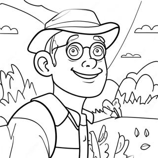 Wally Darling In A Colorful Adventure Coloring Page 21324-17310