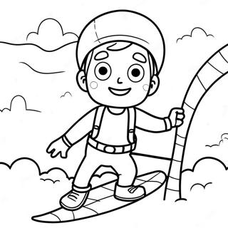 Wally Darling In A Colorful Adventure Coloring Page 21324-17311