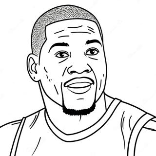 Kevin Durant Coloring Pages