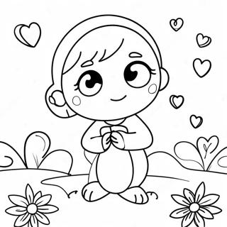 World Kindness Day Coloring Page 21353-17322