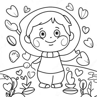 World Kindness Day Coloring Page 21353-17323