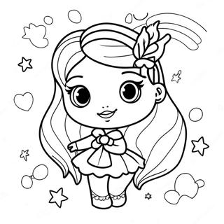 Rainbow High Bella Coloring Pages