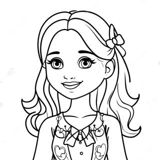 Rainbow High Bella Coloring Pages