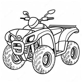 Atv Coloring Pages