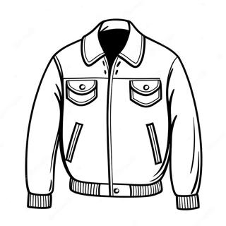 Jacket Coloring Pages