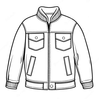 Jacket Coloring Page 21453-17403