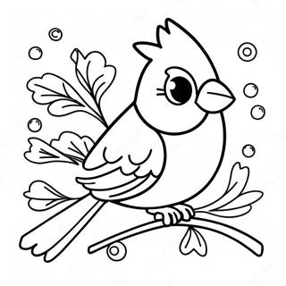 Cardinals Coloring Pages